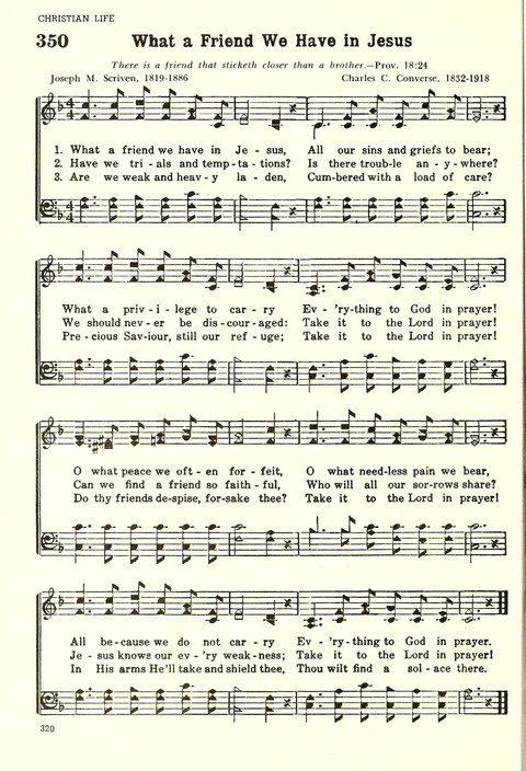 Christian Hymnal (Rev. ed.) page 312