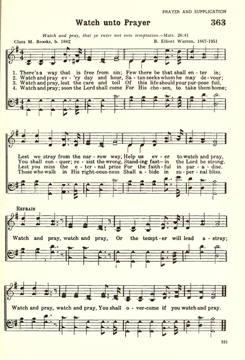 Christian Hymnal (Rev. ed.) page 323