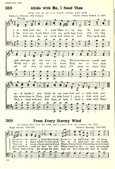 Christian Hymnal (Rev. ed.) page 328