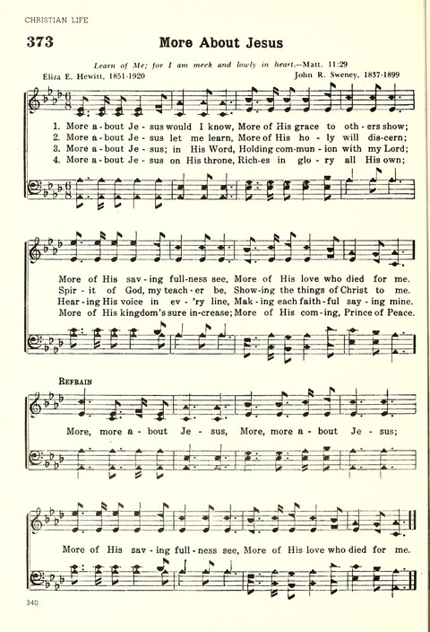 Christian Hymnal (Rev. ed.) page 332