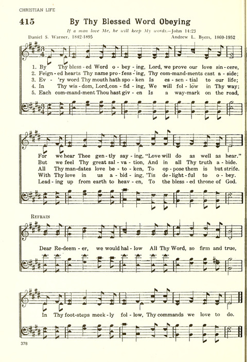 Christian Hymnal (Rev. ed.) page 370
