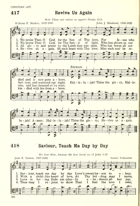 Christian Hymnal (Rev. ed.) page 372