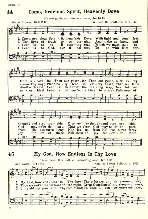 Christian Hymnal (Rev. ed.) page 40