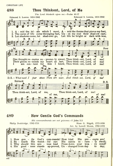 Christian Hymnal (Rev. ed.) page 438