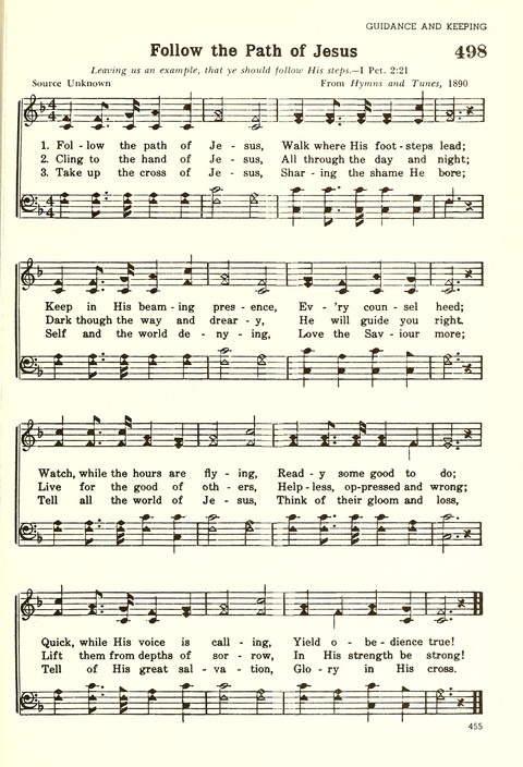 Christian Hymnal (Rev. ed.) page 447