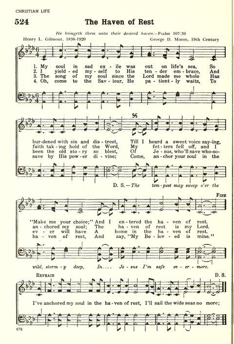 Christian Hymnal (Rev. ed.) page 470