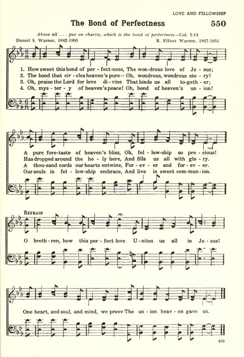 Christian Hymnal (Rev. ed.) page 491
