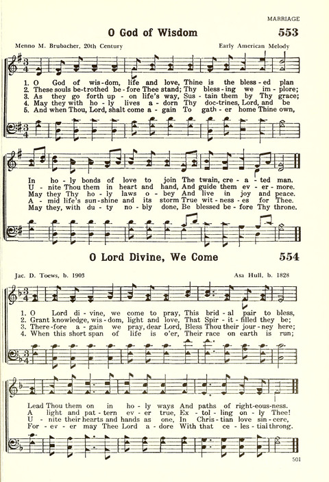 Christian Hymnal (Rev. ed.) page 493