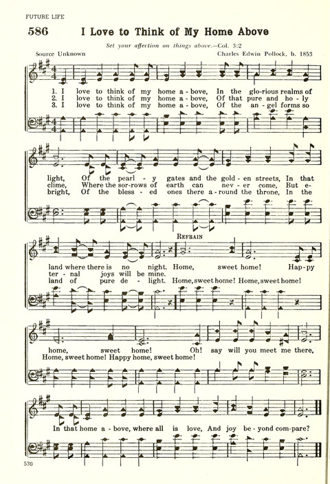 Christian Hymnal (Rev. ed.) page 522