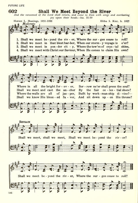 Christian Hymnal (Rev. ed.) page 538