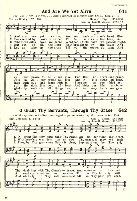 Christian Hymnal (Rev. ed.) page 569