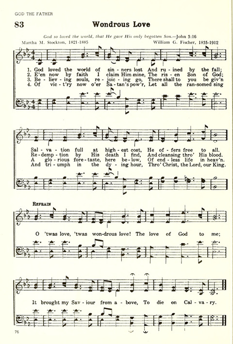 Christian Hymnal (Rev. ed.) page 68