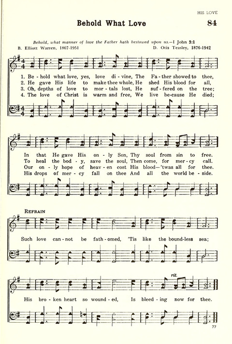 Christian Hymnal (Rev. ed.) page 69