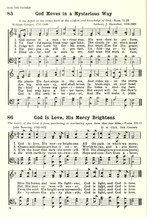 Christian Hymnal (Rev. ed.) page 70