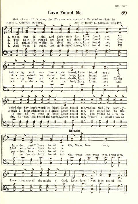 Christian Hymnal (Rev. ed.) page 73