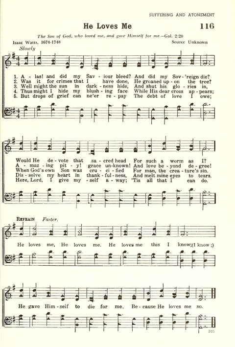Christian Hymnal (Rev. ed.) page 97
