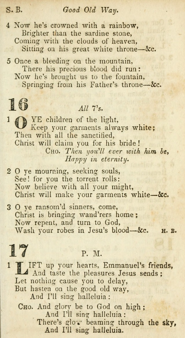 A Collection of Hymns: for camp meetings, revivals, &c., for the use of the Primitive Methodists page 21