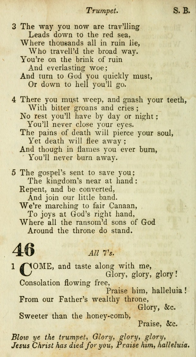 A Collection of Hymns: for camp meetings, revivals, &c., for the use of the Primitive Methodists page 46