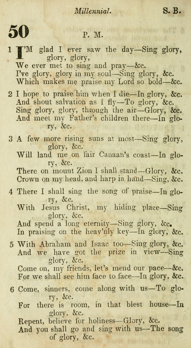 A Collection of Hymns: for camp meetings, revivals, &c., for the use of the Primitive Methodists page 52