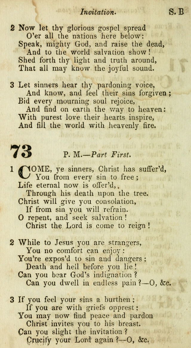 A Collection of Hymns: for camp meetings, revivals, &c., for the use of the Primitive Methodists page 66