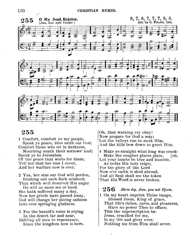 Christian Hymns: for church, school and home, with music page 128