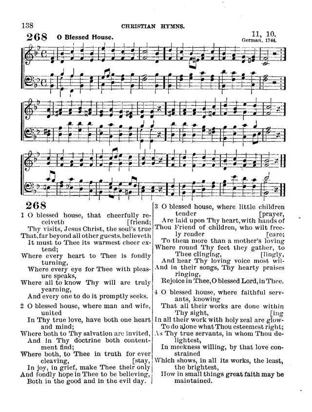 Christian Hymns: for church, school and home, with music page 136