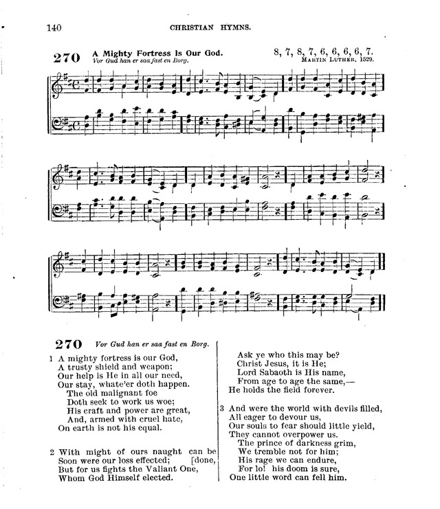 Christian Hymns: for church, school and home, with music page 138