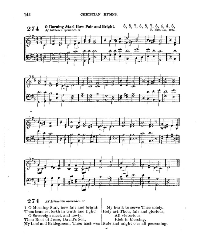 Christian Hymns: for church, school and home, with music page 142