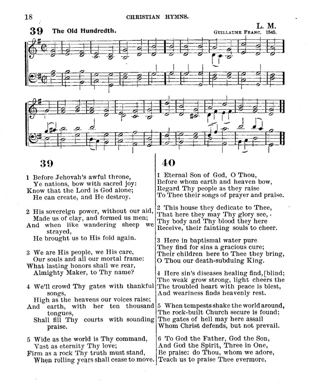 Christian Hymns: for church, school and home, with music page 16