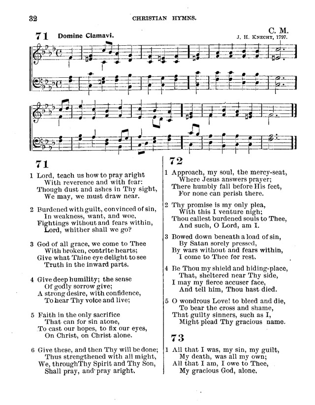 Christian Hymns: for church, school and home, with music page 30