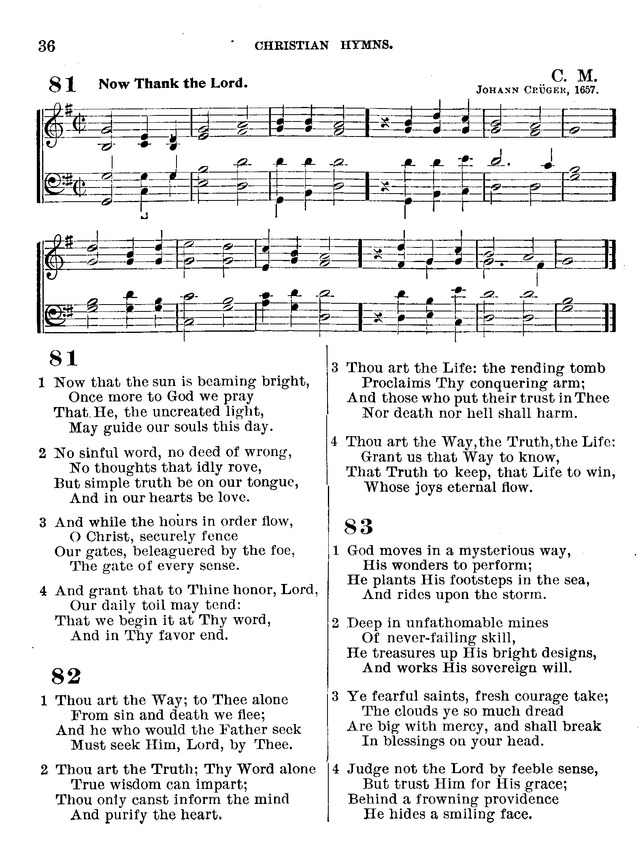 Christian Hymns: for church, school and home, with music page 34