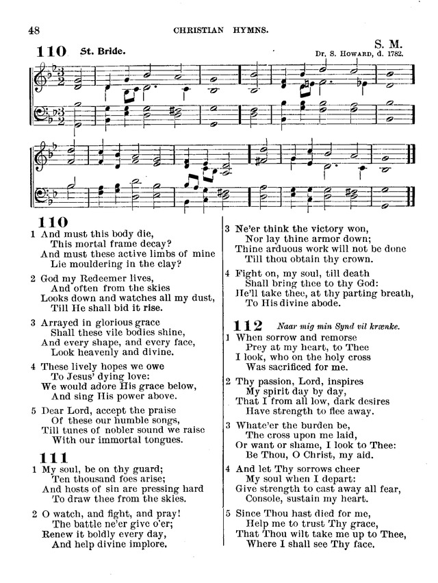Christian Hymns: for church, school and home, with music page 46