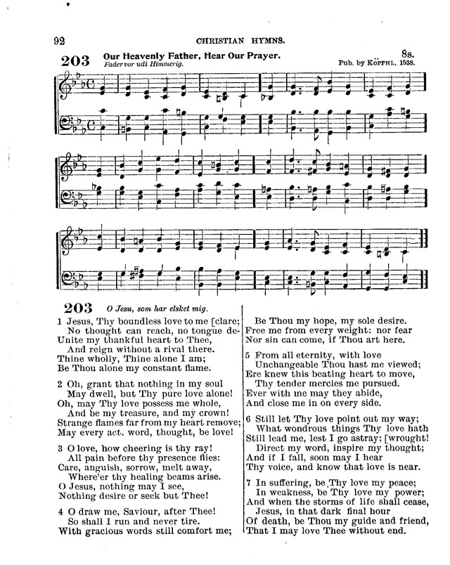 Christian Hymns: for church, school and home, with music page 90