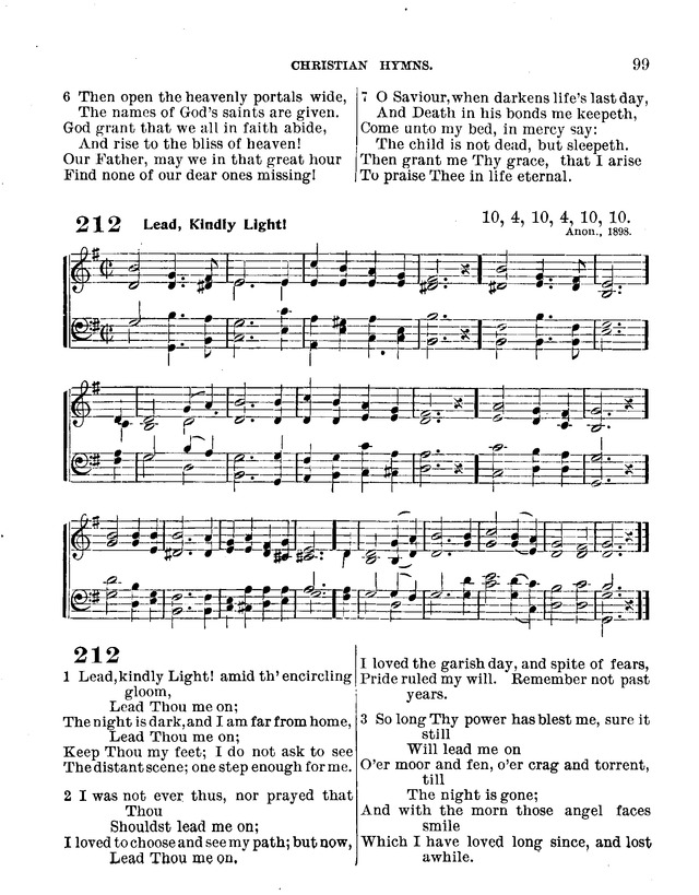 Christian Hymns: for church, school and home, with music page 97