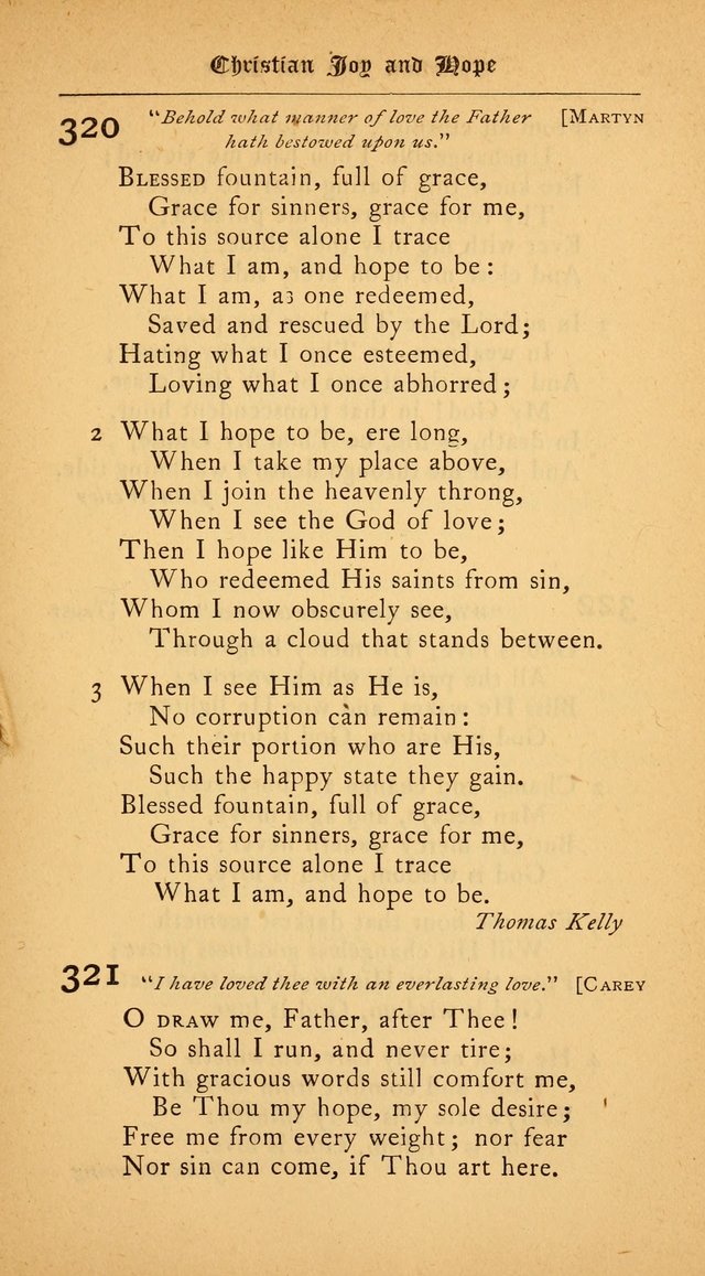 The College Hymnal: for divine service at Yale College in the Battell Chapel page 231