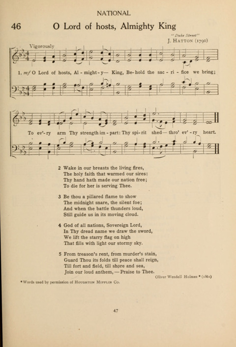 The Concord Hymnal: for Day School, Sunday School and Home page 47