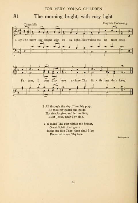 The Concord Hymnal: for Day School, Sunday School and Home page 82