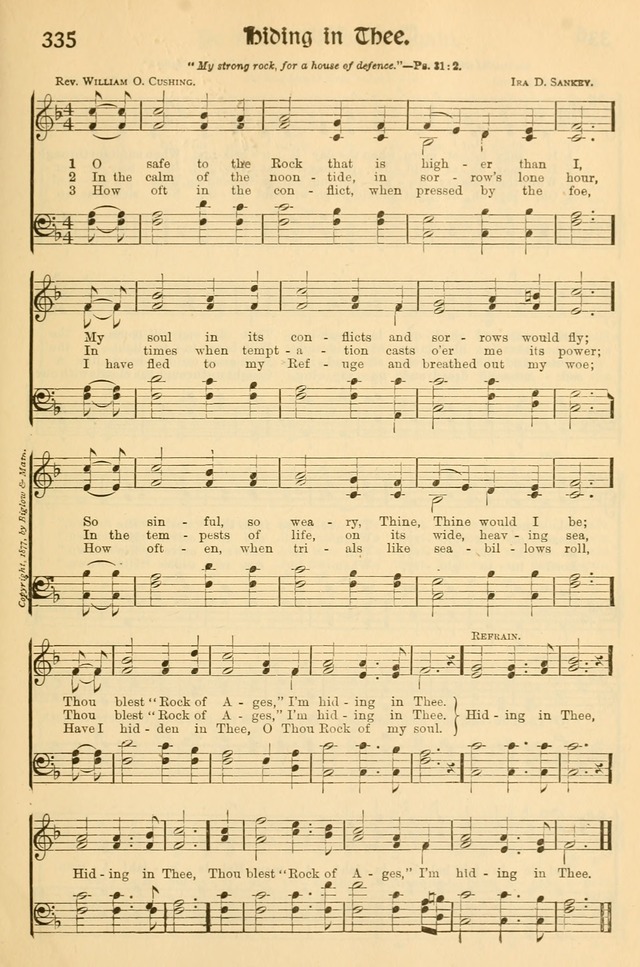 Church Hymns and Gospel Songs: for use in church services, prayer meetings, and other religious gatherings  page 171