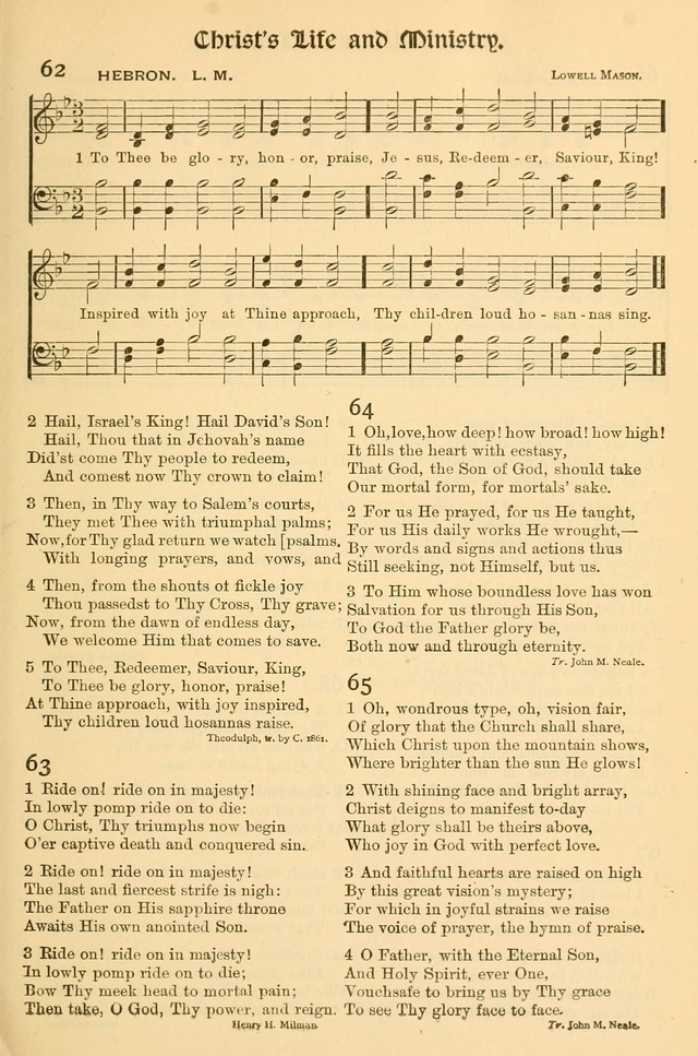 Church Hymns and Gospel Songs: for use in church services, prayer meetings, and other religious gatherings  page 25