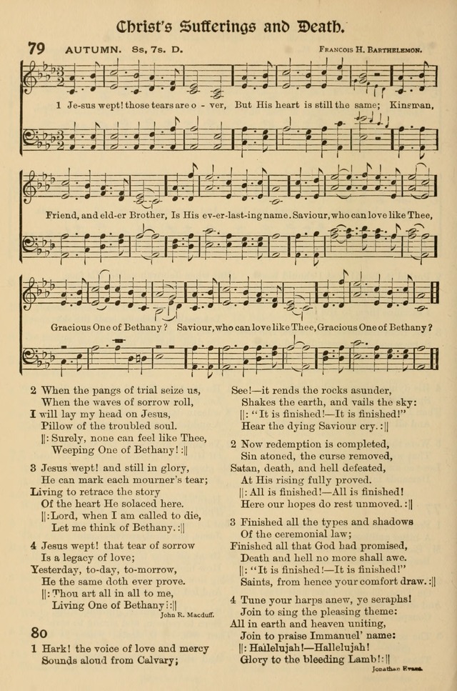 Church Hymns and Gospel Songs: for use in church services, prayer meetings, and other religious gatherings  page 30