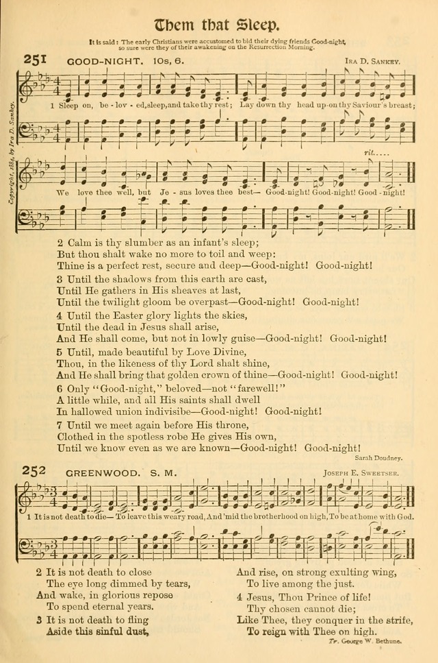 Church Hymns and Gospel Songs: for use in church services, prayer meetings, and other religious gatherings  page 95