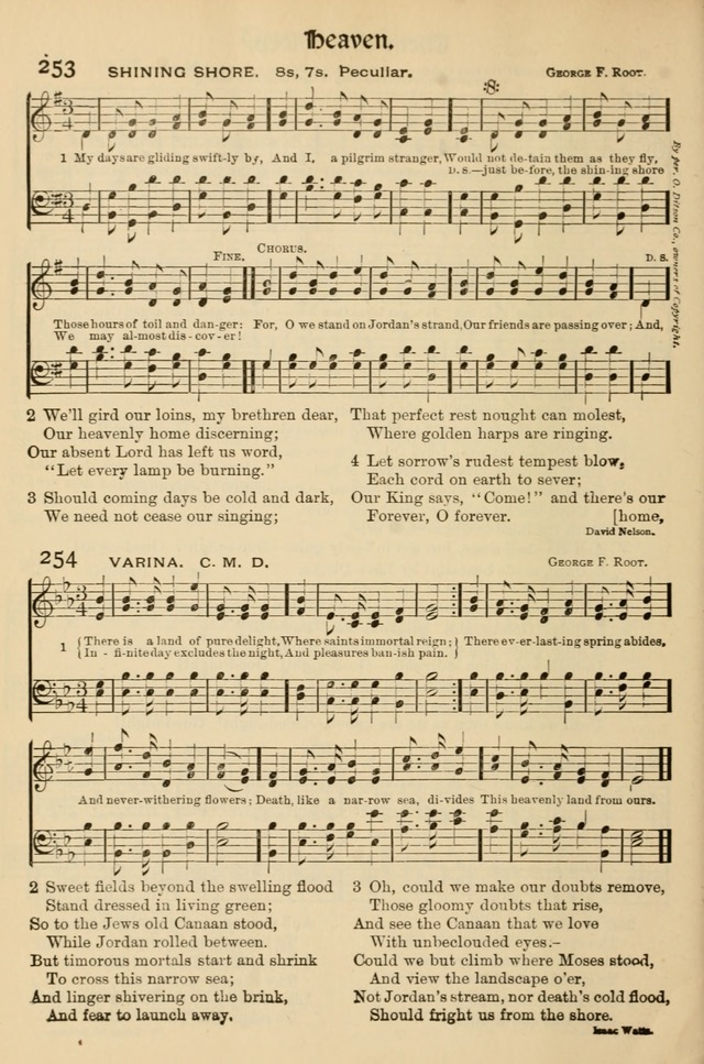 Church Hymns and Gospel Songs: for use in church services, prayer meetings, and other religious gatherings  page 96