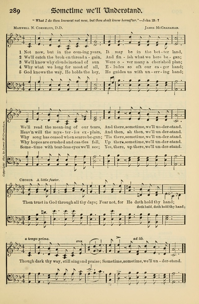 Church Hymns and Gospel Songs: for use in church services, prayer meetings, and other religious services page 125