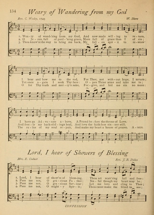 The Church and Home Hymnal: containing hymns and tunes for church service, for prayer meetings, for Sunday schools, for praise service, for home circles, for young people, children and special occasio page 167