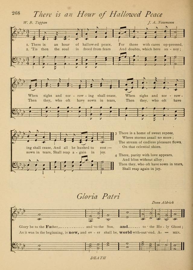 The Church and Home Hymnal: containing hymns and tunes for church service, for prayer meetings, for Sunday schools, for praise service, for home circles, for young people, children and special occasio page 281