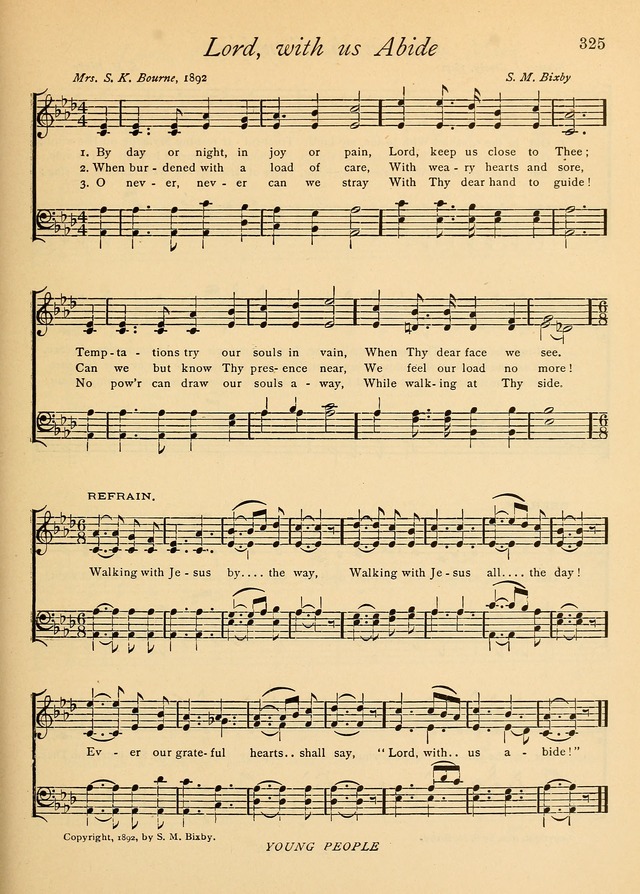 The Church and Home Hymnal: containing hymns and tunes for church service, for prayer meetings, for Sunday schools, for praise service, for home circles, for young people, children and special occasio page 338