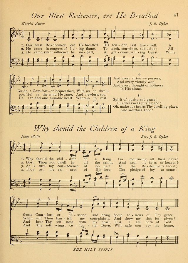 The Church and Home Hymnal: containing hymns and tunes for church service, for prayer meetings, for Sunday schools, for praise service, for home circles, for young people, children and special occasio page 54