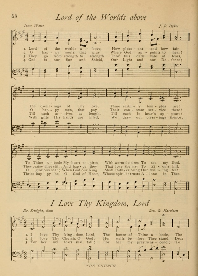The Church and Home Hymnal: containing hymns and tunes for church service, for prayer meetings, for Sunday schools, for praise service, for home circles, for young people, children and special occasio page 71