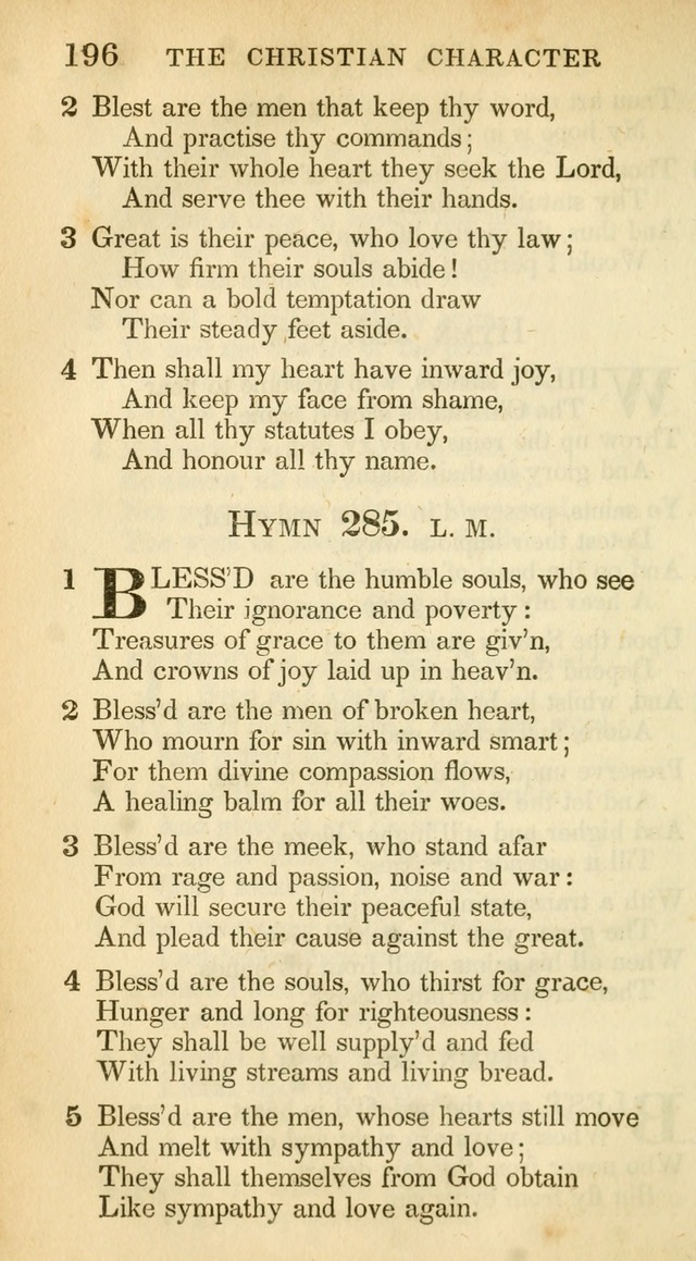 A Collection of Hymns and a Liturgy: for the use of Evangelical Lutheran Churches, to which are added prayers for families and individuals (New and Enl. Stereotype Ed.) page 196