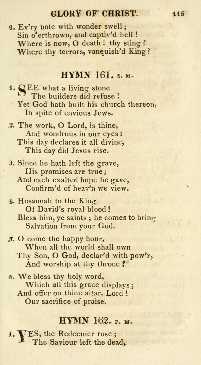 A Collection of Hymns and a Liturgy for the Use of Evangelical Lutheran Churches: to which are added prayers for families and individuals page 115